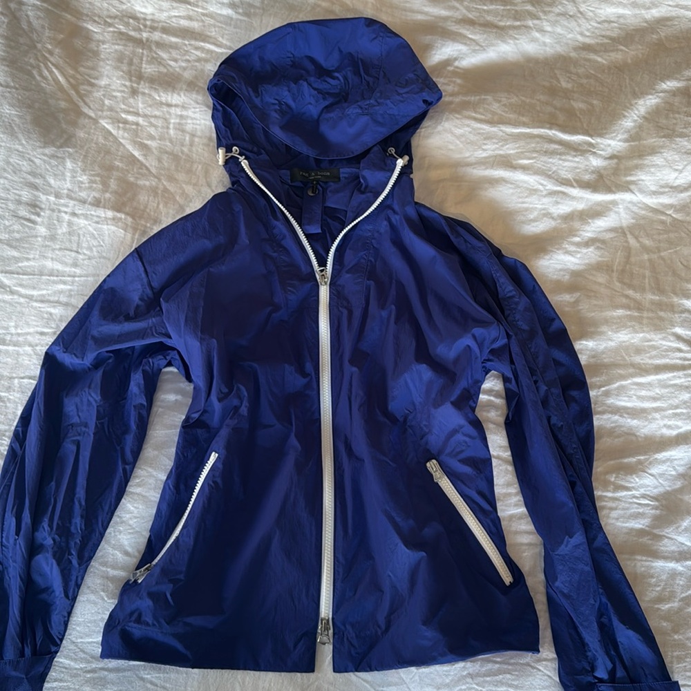 Rag & Bone Penn Nylon Windbreaker Jacket